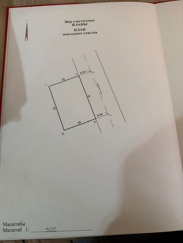 дом продаю ак орго: 6 соток, Для строительства, Красная книга