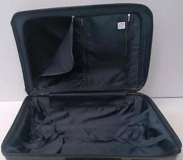 Putni koferi i torbe: Crni čvrsti kofer sa teksturiranim dizajnom, idealan za putovanja — 10