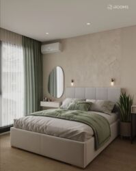 дордой котеджи: 1 комната, Душевая кабина, Постельное белье, Кондиционер