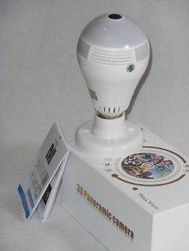 Kamere za video nadzor: VR CAM 3D Panoramic kamera u obliku sijalice - Diskretna Wi‑Fi IP — 5