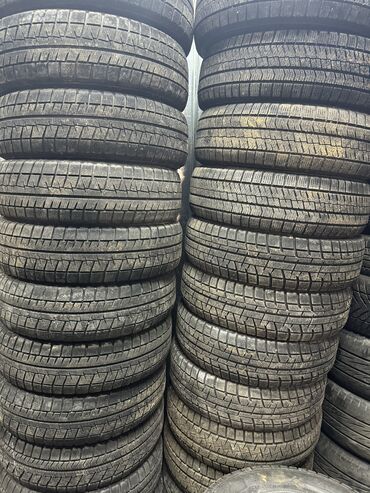 шинь 15: Шины 195 / 65 / R 15, Зима, Б/у, Комплект, Легковые, Япония, Bridgestone