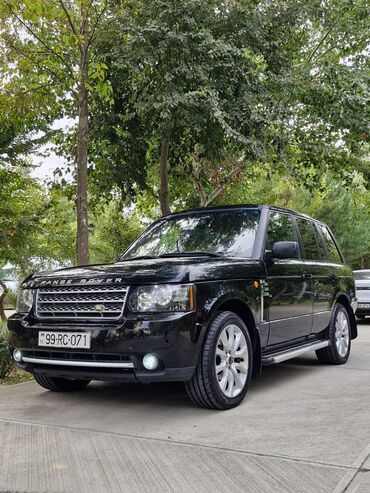 Land Rover: Range Rover L322 – 5 qapılı, qara rəngdə tam ölçülü SUV masinin mueyen — 10