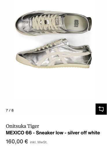 Women's Sneakers and athletic shoes: Продаю новые кроссовки *tiger mexico 66 * размер 38 с коробкой