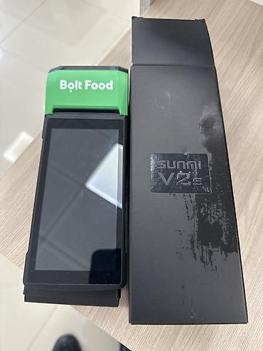 kass: Sunmi V2s (Bolt Food brendli) portativ POS/çatdırılma terminalı Salam — 1