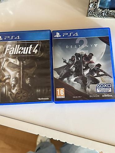asus rog zephyrus g16: PS4 üçün 2 ədəd oyun diski: - **Fallout 4** - **Destiny 2** Hər iki — 1