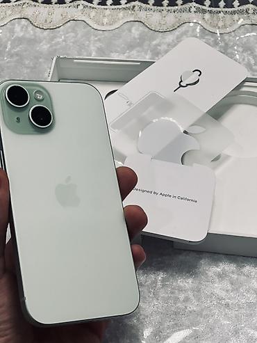 📱 iPhone 15 128GB — идеальное состояние 💚 Привезён и куплен в iStore