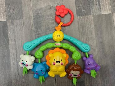 Beşik üçün asma oyuncaqlar: Fisher-Price asma beşik/uşaq arabası — 1