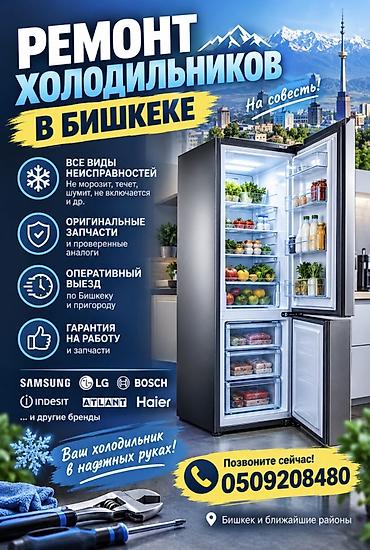 Ремонт холодильников в Бишкеке - Диагностика и устранение всех видов