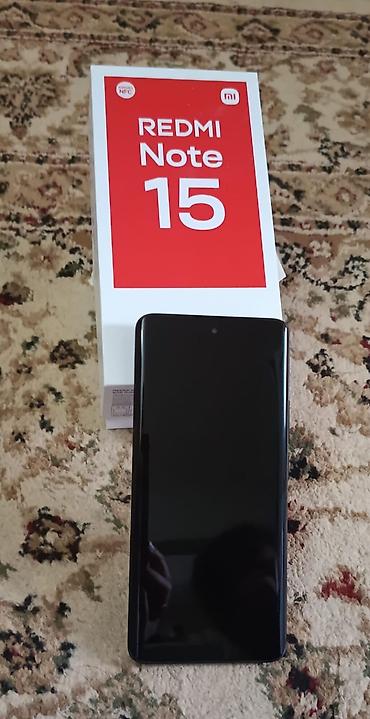 xiaomi redmi pad: Xiaomi Redmi Note 15 – smartfon Xüsusiyyətlər: - 6.77" FHD+ AMOLED — 2