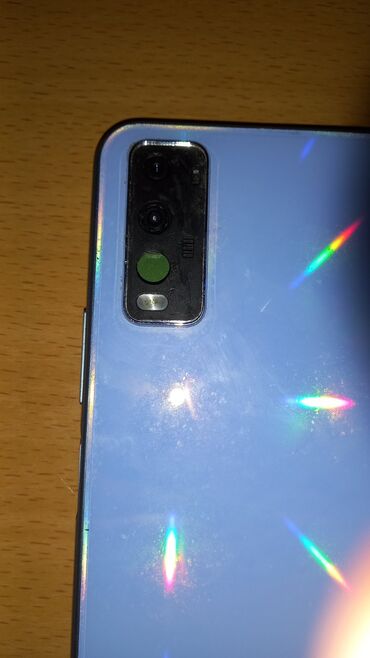 pantalone uz telo: Vivo Y12s, 32 GB, color - Light blue, Fingerprint, Dual SIM cards