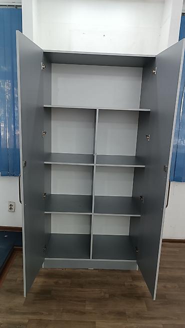 Офис шкафтары: Кеңсе үчүн шкаф, Колдонулган, түсү - Боз, ЛДСП — 5