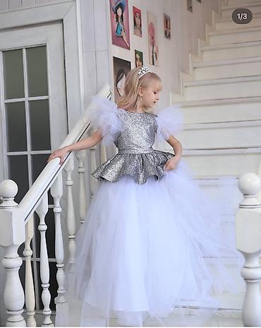 Платья: Детское платье, цвет - Фиолетовый — 5