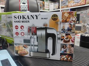 magic beat: Ручной миксер SOKANY SK-6627 - Мощность: 800 Вт - 5 скоростей — 1