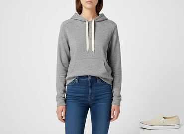 klapki z hermesa: H&M, Women`s hoodie, size M