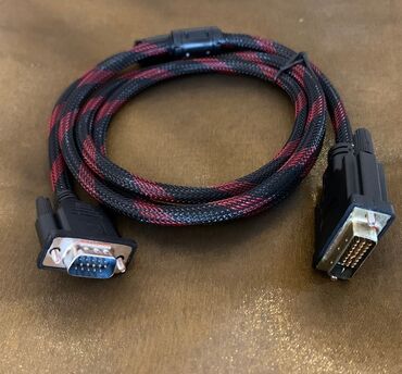 ������������������ ������������������������������ 0 8 1 3 �� usb в Кыргызстан | Другие аксессуары для компьютеров и ноутбуков: Кабель DVI male (24+1) - VGA male - USB 2.0 - двойное магнитное