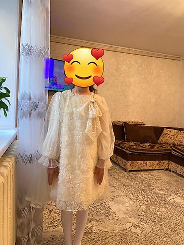 Платья: Детское платье, цвет - Бежевый — 4