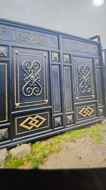 Həyət darvazaları: Darvazalarin seyf qapilarin satisi. KREDİTLE VEYA NEGD SATIŞ ÜNVAN — 30