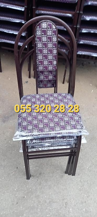 Stullar: Kafe və restoranlar üçün 4 nəfərlik 6 nəfərlik 8 nəfərlik stul və — 7