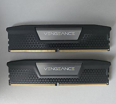 fx 4100: Оперативная память (RAM) для ПК, Б/у, Corsair, 32 ГБ, DDR5 — 1