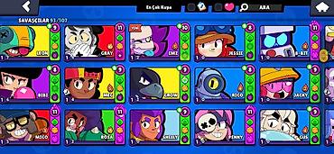 pultlu masin 07: Brawl Stars hesabı – güclü və zəngin kontentli oyun profili - Kupa — 3