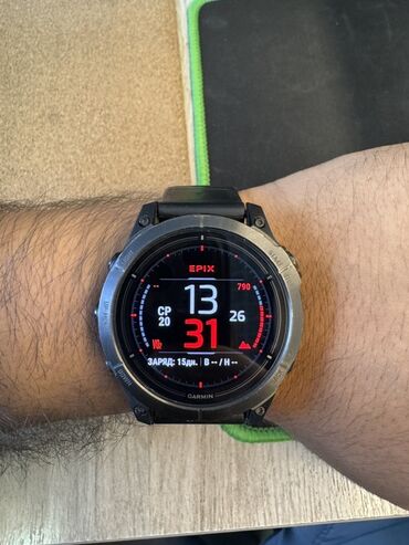 мониторы: Комплект сами часы. Зарядку потерял Смарт-часы Garmin Epix Pro Gen 2