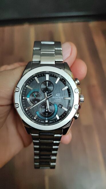 casio edifice saat: İşlənmiş, Qol saatı, Casio, rəng - Gümüşü