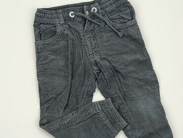 szare jeansy boyfriend: Spodnie jeansowe, 2-3 lat, 92/98, stan - Bardzo dobry