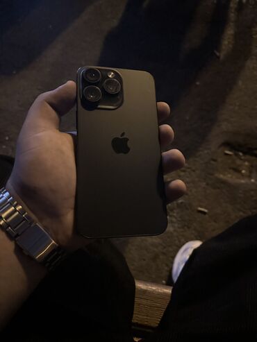 iphone xs max qiymet: IPhone 15 Pro Max, 256 GB, Qara, Face ID