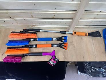 Другие аксессуары по уходу за авто: Щетка от снега на авто 3 вида: (указано на последнем фото) 1. 400сом — 9