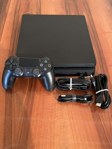 PS4 (Sony Playstation 4): Sony Playstation 4 SLİM 500 GB.İdeal vəziyətdədir hər bir funksiyası