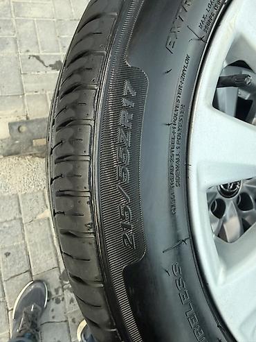 Шиналар жана дисктер: Дөңгөлөктөр монтажда 215 / 25 / R 17, All-season, Колдонулган, Жуп, Жеңил унаалар, тешиктери - 5 — 2