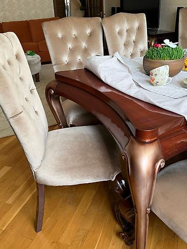 puflar: Təbii ağacdan premium mebel — keyfiyyət bilənlər üçün ideal dəst — 1