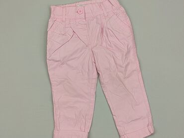 trampki mustang różowe: Niemowlęce spodnie materiałowe, 12-18 m, 74-80 cm, EarlyDays, stan - Bardzo dobry