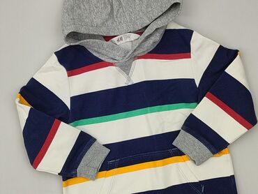 bluzki dla 11 latki: Sweatshirt, H&M, 5-6 years, 110-116 cm, condition - Very good