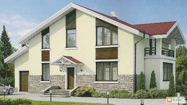 bağ evlərinin tikintisi: Villa tikintisi, bağ evi tikintisi, həyət evi tikintisi, Строительство