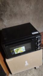 Ət çəkən maşınlar: Duxovka Elektrik, rəng - Qara, Ayrıca dayanan