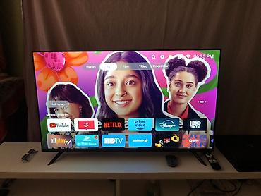 iphone 16 bakıda: Smart TV – 43-50” sinif, ayaqlı model - Ekran: böyük diaqonal, nazik — 1