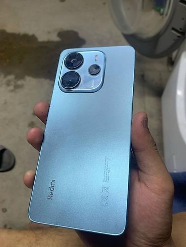 ipad apple: Redmi, Redmi Note 14, Б/у, 128 ГБ, цвет - Голубой, 2 SIM — 1