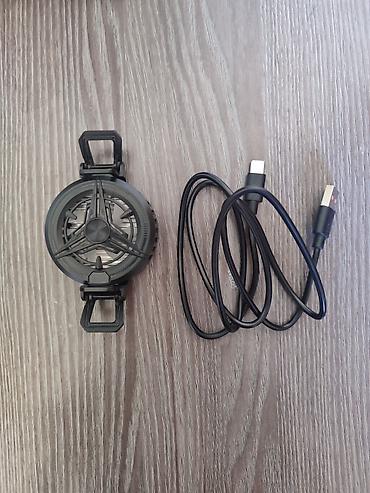 Портативный USB-вентилятор-охладитель для смартфона (клипса на корпус)