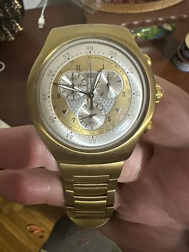 Swatch Irony Chronograph kişi qol saatı - Model: Swatch Irony