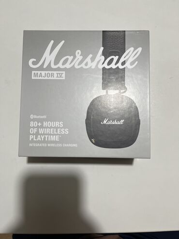 naushniki s mikrofonom marshall mode black: Новые Оригинал Marshal Major 4 наушники. Абсолютно новые не