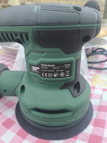 rezin tamet: POSENPRO Orbital Sander – eksantrik zımpara Texniki göstəricilər: -