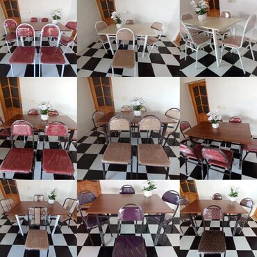 Sifarişlə restoran stulları: Metal, Azərbaycan, Dəri, Pulsuz quraşdırılma, Zəmanətli, Kredit yoxdur — 15