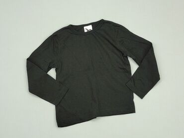 eleganckie bluzki czarne: Bluzka, 7 lat, 116-122 cm, stan - Bardzo dobry