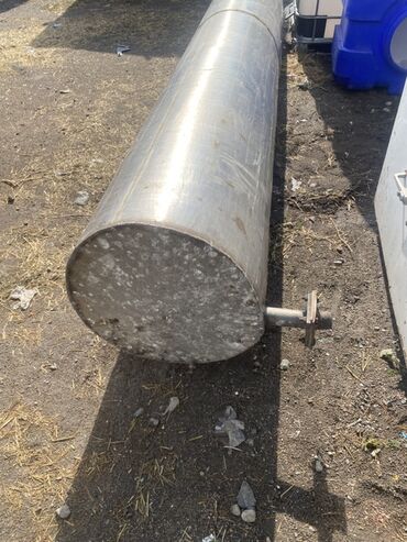 Бочки и ёмкости: Цилиндрическая емкость/бак из нержавеющей стали, бак нержавейка — 8