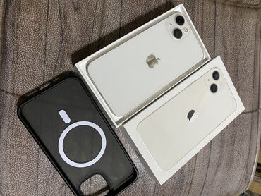 iphone 14 dubayski qiymeti: IPhone 13, 128 GB, Ağ, Zəmanət, Barmaq izi, Face ID