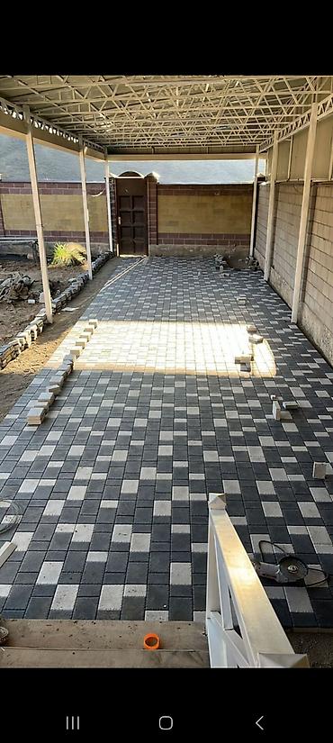 Укладка плитки: Тротуарная плитка и бордюры - Тип покрытия: вибропрессованная — 1