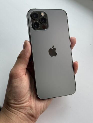 iphone иксар: IPhone 12 Pro, Б/у, 128 ГБ, Защитное стекло, Чехол, Кабель