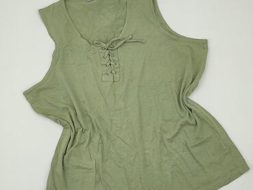 bluzki bez rękawów ze stójką: Blouse, 2XL (EU 44), condition - Very good