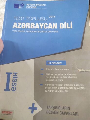 azerbaycan dili test toplusu 2 ci hisse cavablari 2018: Azərbaycan dili test toplusu 1.hisse 2019 içi çox temizdir ancaq